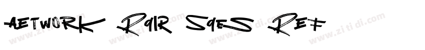 Network Rail Sans Re字体转换